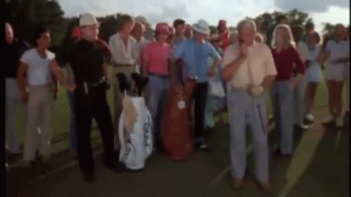 Caddy Shack Billy GIF. This 498 x 280 animated GIF is part of our caddyshack well were waiting collection. Related themes include golf. View the original…
