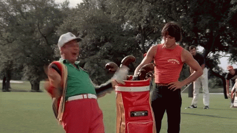 Caddyshack Dance GIF. This 480 x 270 animated GIF is part of our caddyshack well were waiting collection. Related themes include dance, dancing. View the…