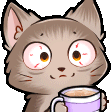 Caffeine Too Sticker