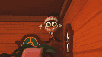 Caine Jumpscare GIF
