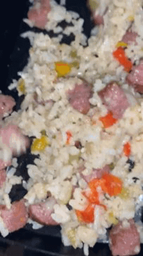 Cajun Rice Dirty Rice GIF