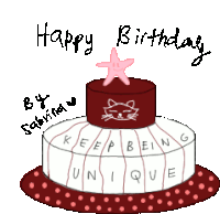 Cake Sticker
