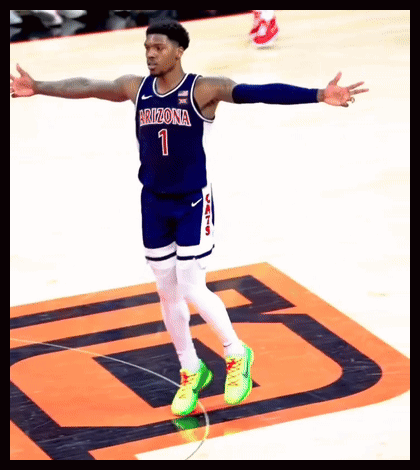 Caleb Love Three GIF