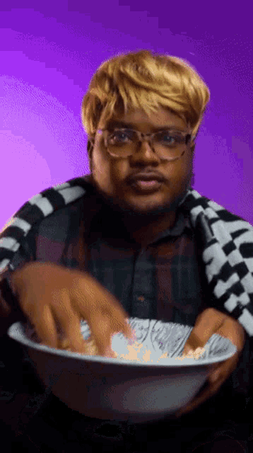 Calebsama Eating Popcorn GIF