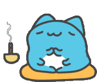 Calm Bugcat Capoo Sticker
