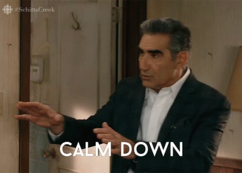Calm Down Breathe GIF