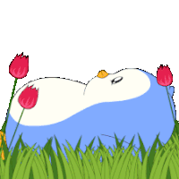 Calm Spring Sticker
