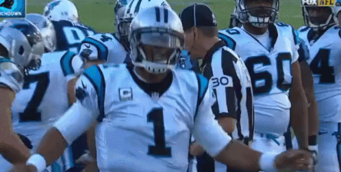Cam GIF. This 498 x 252 animated GIF is part of our cam newton fumble collection. Related themes include celebrate. View the original animation, share it…