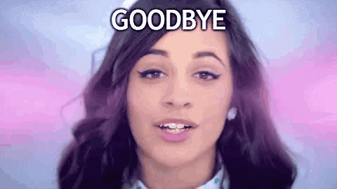 Camila Cabello Bye GIF