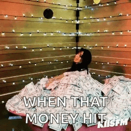 Camila Cabello Making It Rain GIF