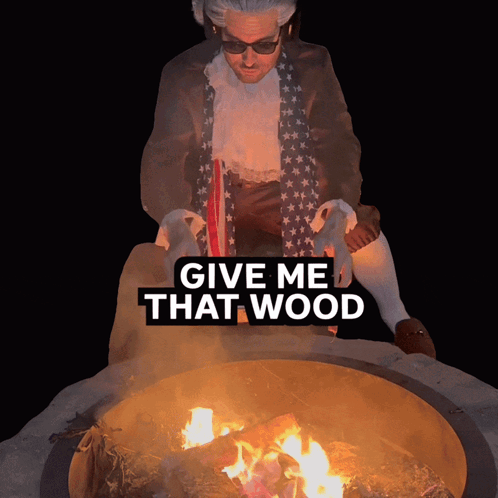 Campfire Camping GIF