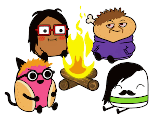 Camping Campfire GIF. This 320 x 255 animated GIF is part of our funny camp collection. Related themes include fire, fireplace. Created by RitaPitaMemes…