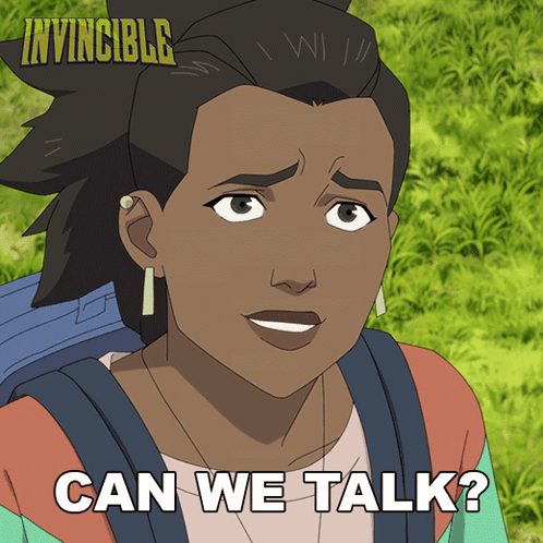 Can We Talk Amber Bennett GIF. This 498 x 498 animated GIF is part of our i am invincible collection. Related themes include invincible. Created by…