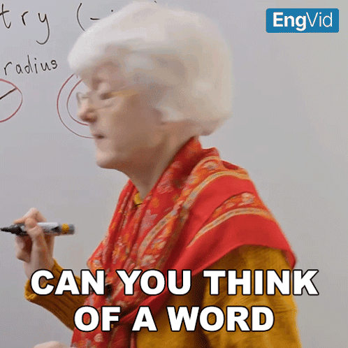 Can You Think Of A Word For That Gill GIF. This 498 x 498 animated GIF is part of our i do not think that word means what you think it means collection…