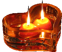 Candle Light Sticker