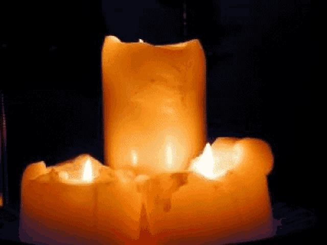 Candles Lit Up GIF