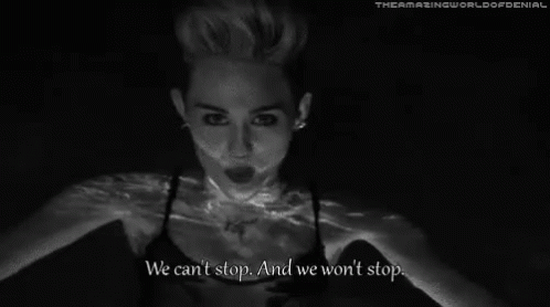Cant Stop GIF
