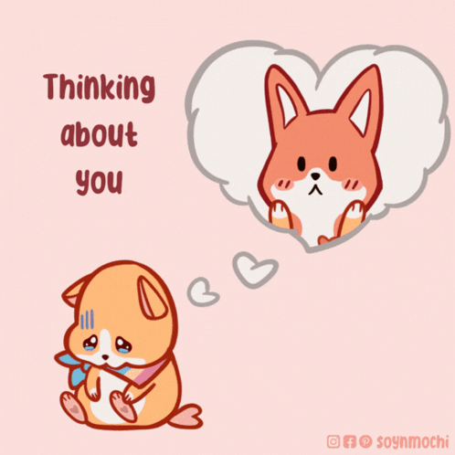 Cant-stop-thinking-of-you I-think-about-you-all-the-time GIF