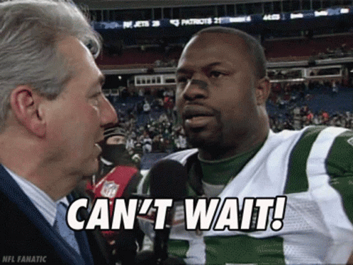 Cant Wait Football GIF