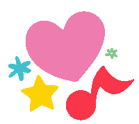 Canticos Heart Sticker