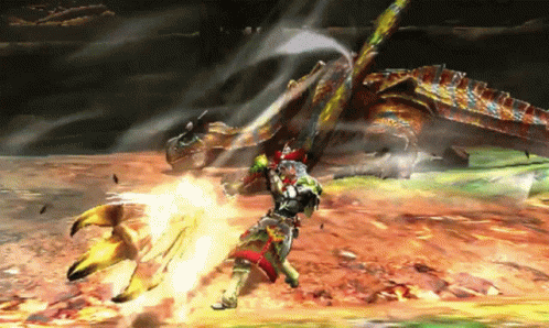 Capcom Monster Hunter GIF. This 498 x 298 animated GIF is part of our monster hunter charge blade collection. Related themes include dragon. Created by…
