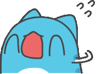 Capoo Shy Sticker