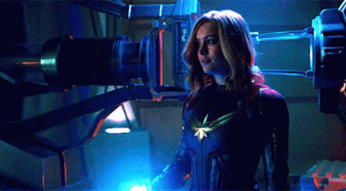 Captain Marvel Carol Danvers GIF