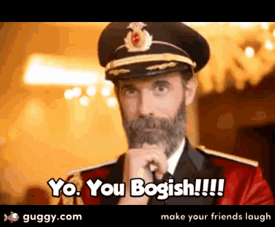 Captain Obvious Yo GIF