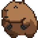 Capyroll Sticker