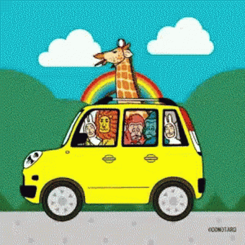 Car Trip GIF