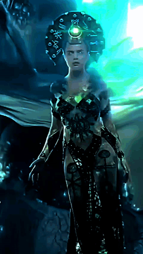 Cara Delevingne Witch GIF