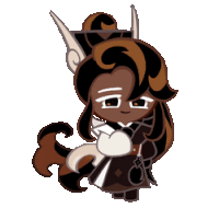 Caramel Arrow Cookie Sticker
