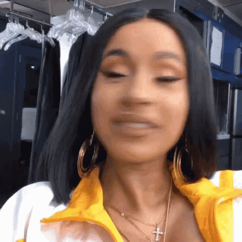 Cardi B Pose GIF