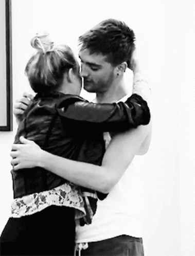 Caring Hug Caring Kiss GIF
