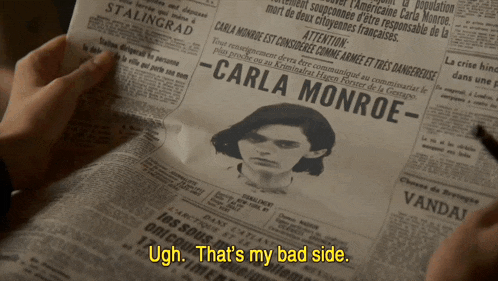 Carla Monroe Lizzy Caplan GIF