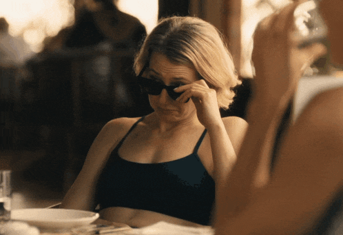 Carrie Coon The White Lotus GIF