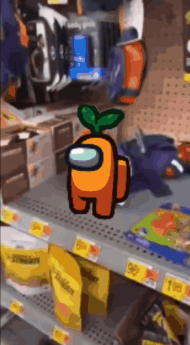 Carrot Among Us GIF