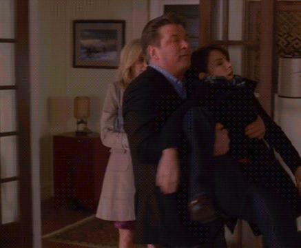 Carrying Girl 30 Rock GIF