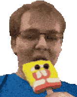 Carson Spongebob Popsicle Yummy Sticker