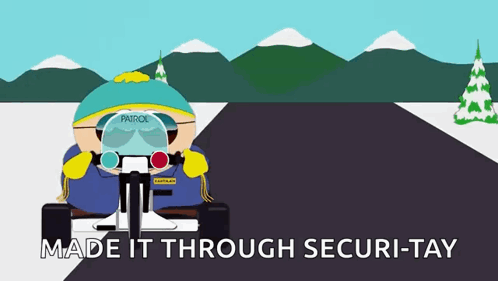 Cartman Security GIF