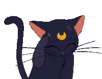 Cartoon Cat Sticker