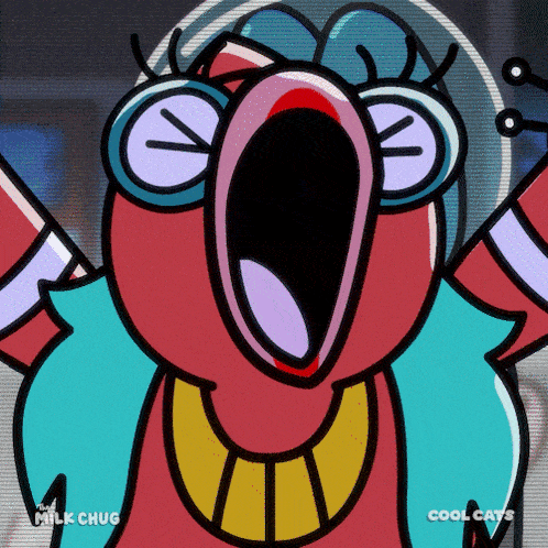 Cartoon Oh No GIF