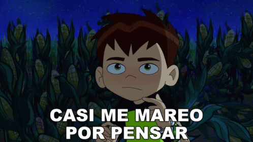 Casi Me Mareo Por Pensar Ben GIF