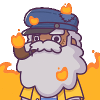 Castaways Captain Sticker