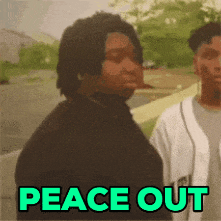 Casual Goodbye Chill Exit GIF