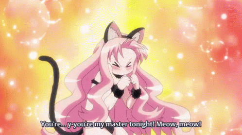 Cat Anime GIF