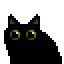 Cat Black Cat Sticker