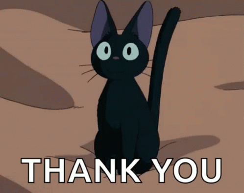 Cat Black Cat GIF. This 498 x 393 animated GIF is part of our thanks for your attention animation minions collection. Related themes include cat, yikes…