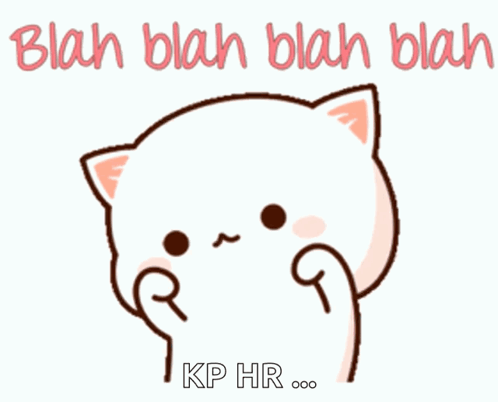 Cat Blah GIF