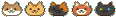 Cat Cats Sticker